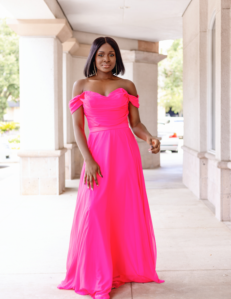 Angie Pink Dress – MODChic Couture LLC