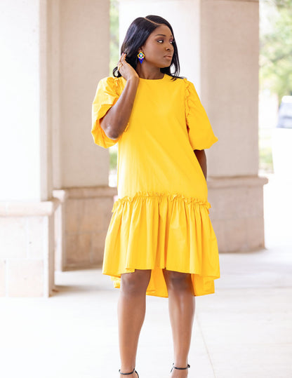 April Dress Yellow