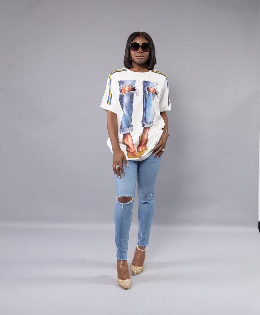 Torn T-shirt – MODChic Couture LLC